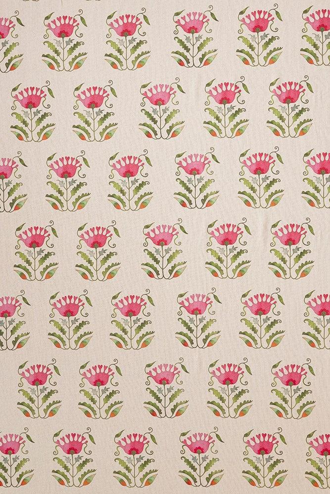 Green - Suzani Flower By James Malone Fabrics || In Stitches Soft Furnishings Green - Suzani Flower By James Malone Fabrics || In Stitches Soft Furnishings