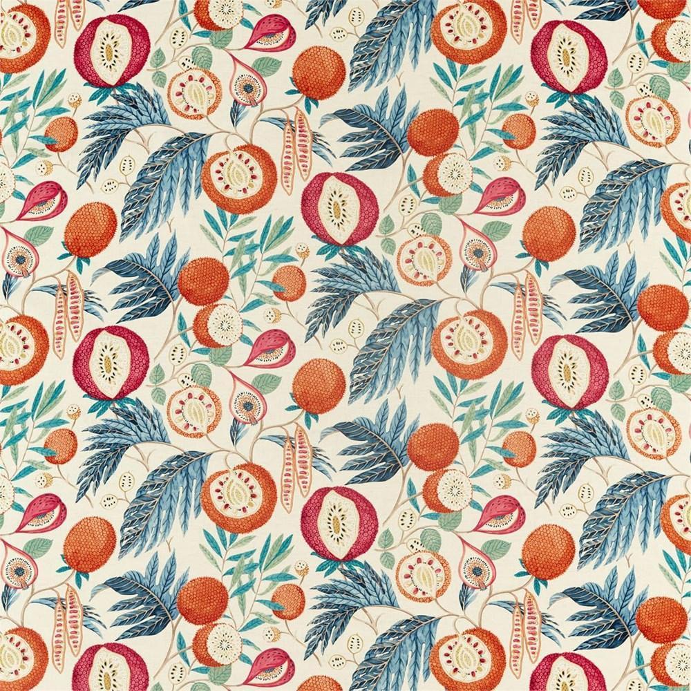 Indigo/Rambutan - Jackfruit By Sanderson || In Stitches Soft Furnishings Indigo/Rambutan - Jackfruit By Sanderson || In Stitches Soft Furnishings