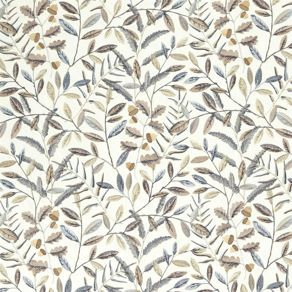 Linen/Steel Blue - Quercus By Sanderson || In Stitches Soft Furnishings Linen/Steel Blue - Quercus By Sanderson || In Stitches Soft Furnishings