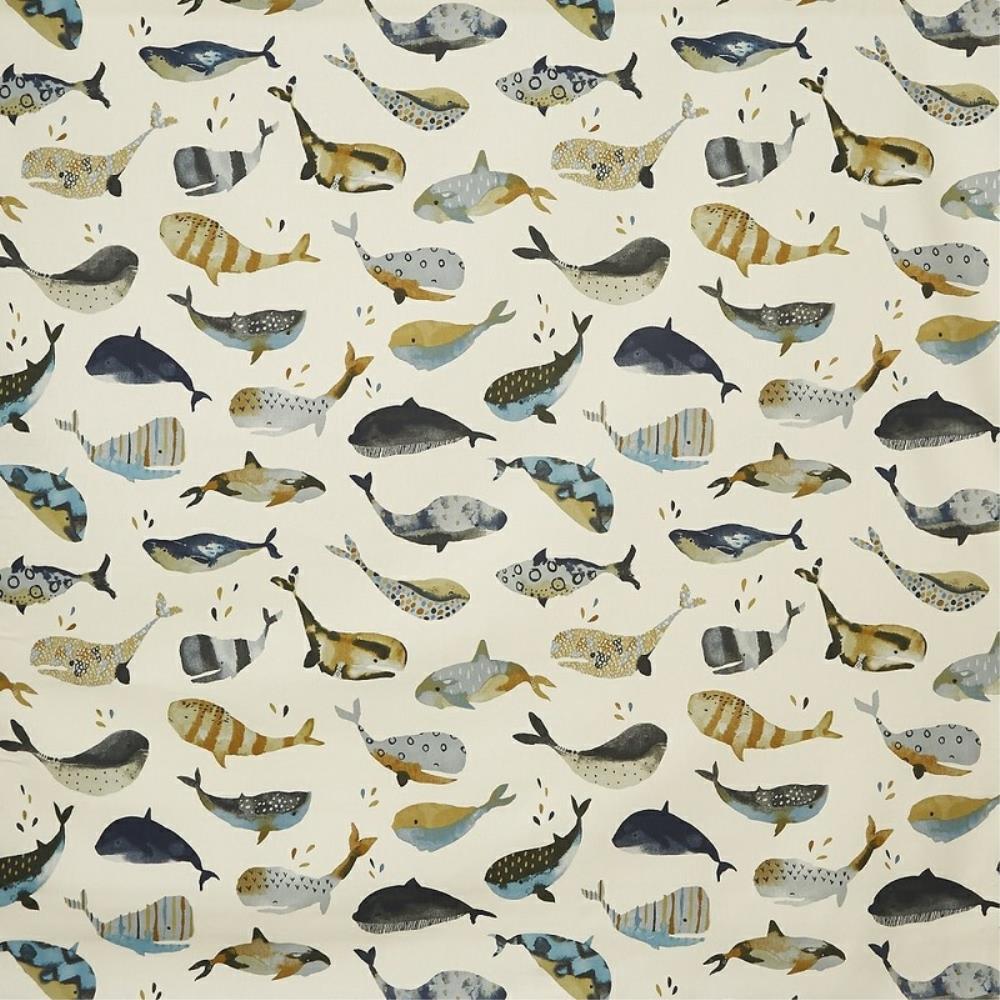 Antique - Whale Watching By James Dunlop Textiles || In Stitches Soft Furnishings Antique - Whale Watching By James Dunlop Textiles || In Stitches Soft Furnishings