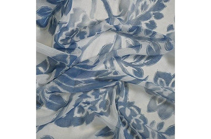 Indigo - Adain Palace Sheer By Laura Ashley || In Stitches Soft Furnishings