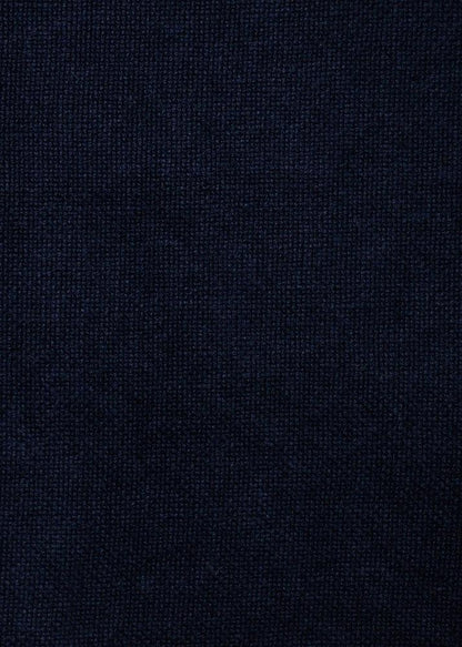 Navy - Ballymoor By Raffles Textiles || In Stitches Soft Furnishings