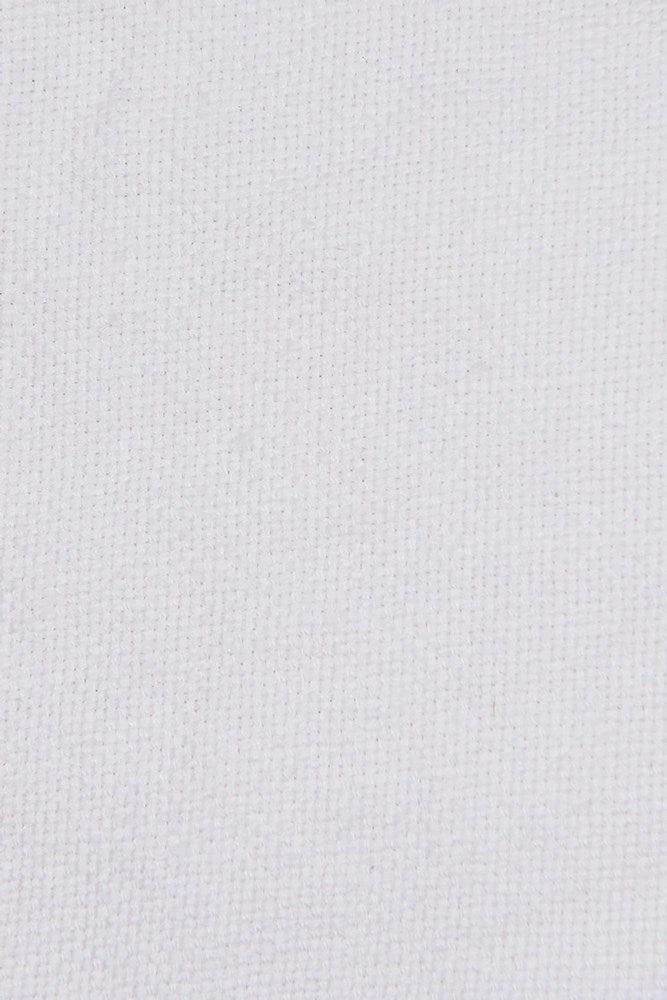 Optical White - Ballymoor By Raffles Textiles || In Stitches Soft Furnishings
