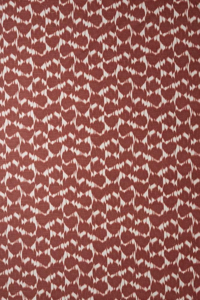 Red - Berjalin By James Malone Fabrics || In Stitches Soft Furnishings