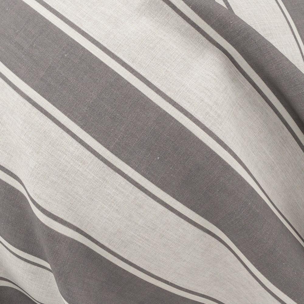 Charcoal - Broad Stripe By Zepel || In Stitches Soft Furnishings