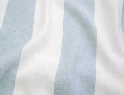 Powder - Coast Stripe By Unique Fabrics || In Stitches Soft Furnishings