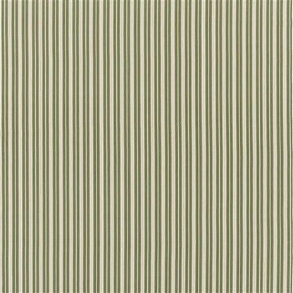 Moss - Conduit Stripe By Designer's Guild || In Stitches Soft Furnishings