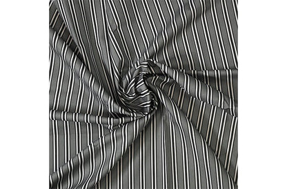 Charcoal - Farnworth Stripe By Laura Ashley || In Stitches Soft Furnishings