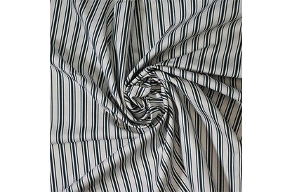 Denim - Farnworth Stripe By Laura Ashley || In Stitches Soft Furnishings