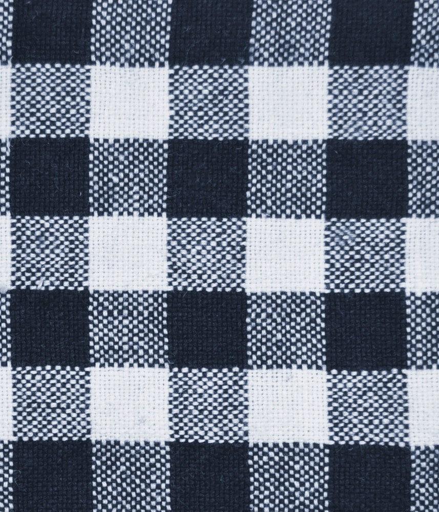 Black - Gingham By Raffles Textiles || In Stitches Soft Furnishings