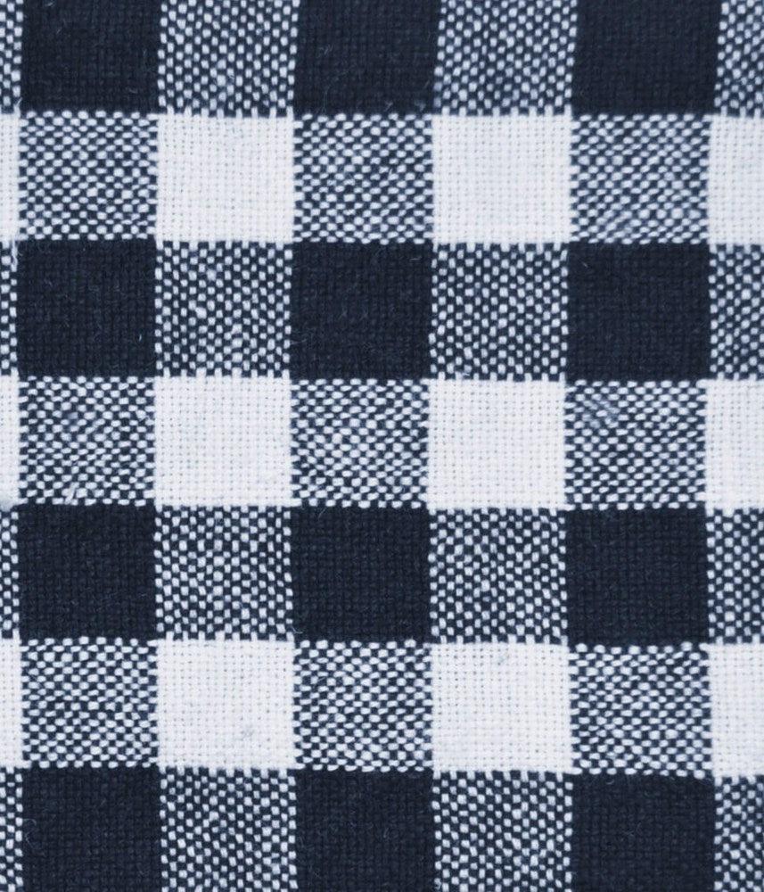 Navy - Gingham By Raffles Textiles || In Stitches Soft Furnishings