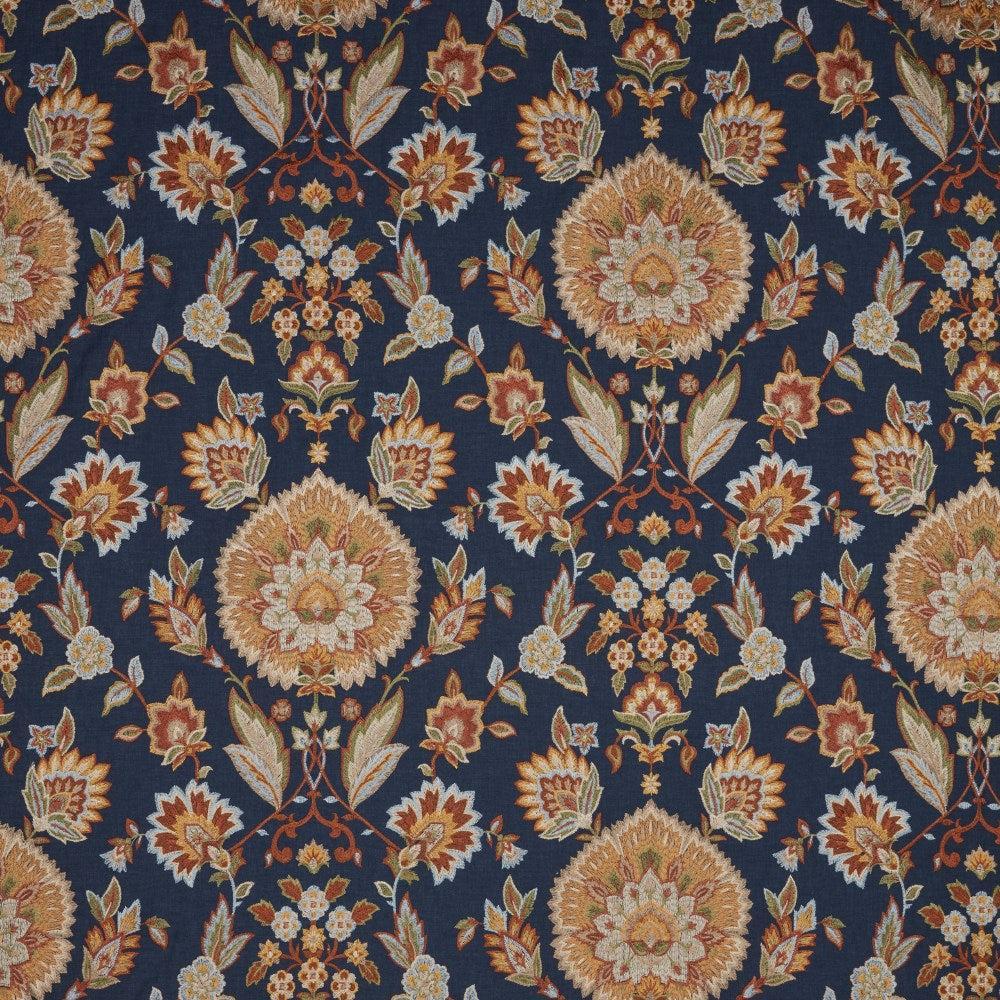 Indigo - Jaipuri (Embroidered) By ILIV || In Stitches Soft Furnishings