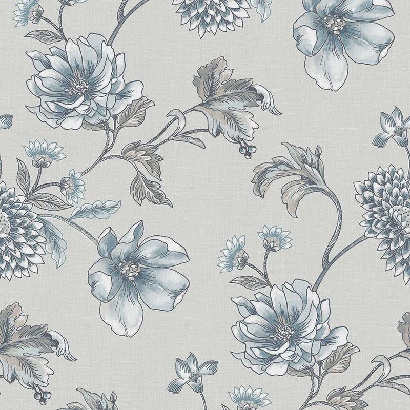 Silver Blue - Laurel By Wortley || In Stitches Soft Furnishings