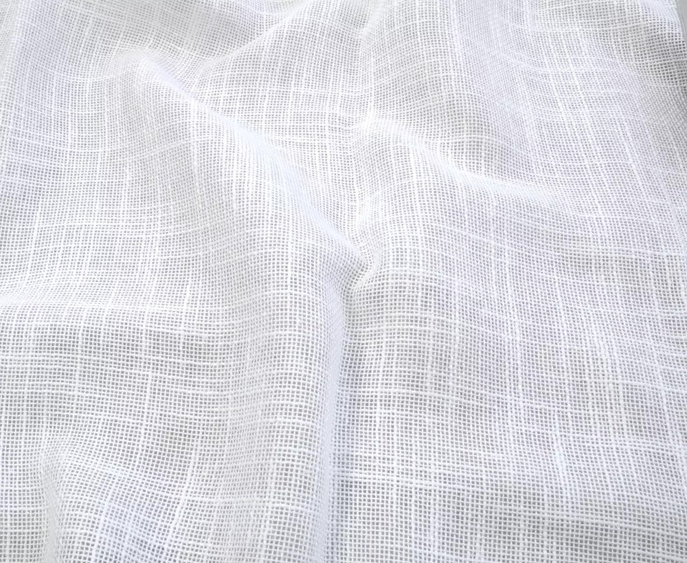 White - Luna By Unique Fabrics || In Stitches Soft Furnishings