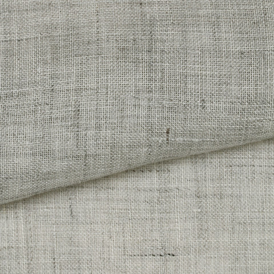 Mist - Melange Linen Sheer By Westbury || In Stitches Soft Furnishings