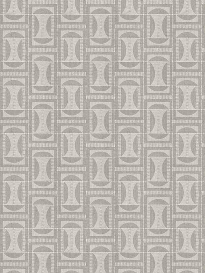 Flax/04 - Mid Century Geo By Fabricut || In Stitches Soft Furnishings