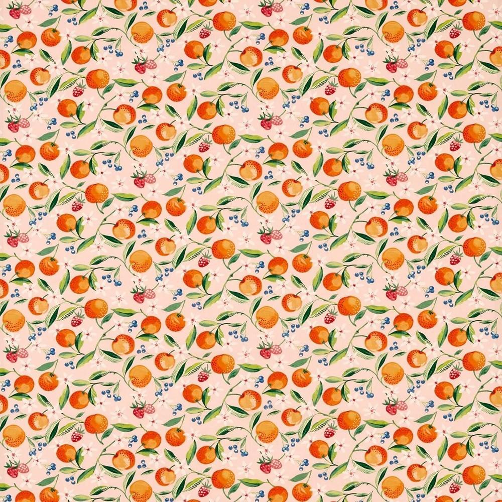 01 - Orange Blossom By Clarke & Clarke x Studio G || In Stitches Soft Furnishings