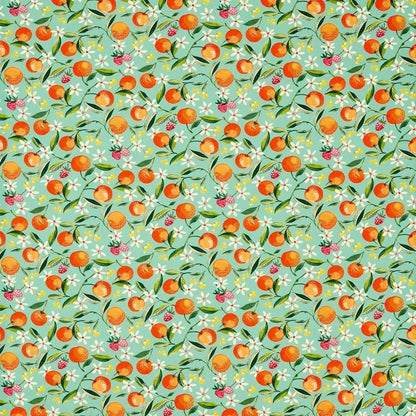 03 - Orange Blossom By Clarke & Clarke x Studio G || In Stitches Soft Furnishings