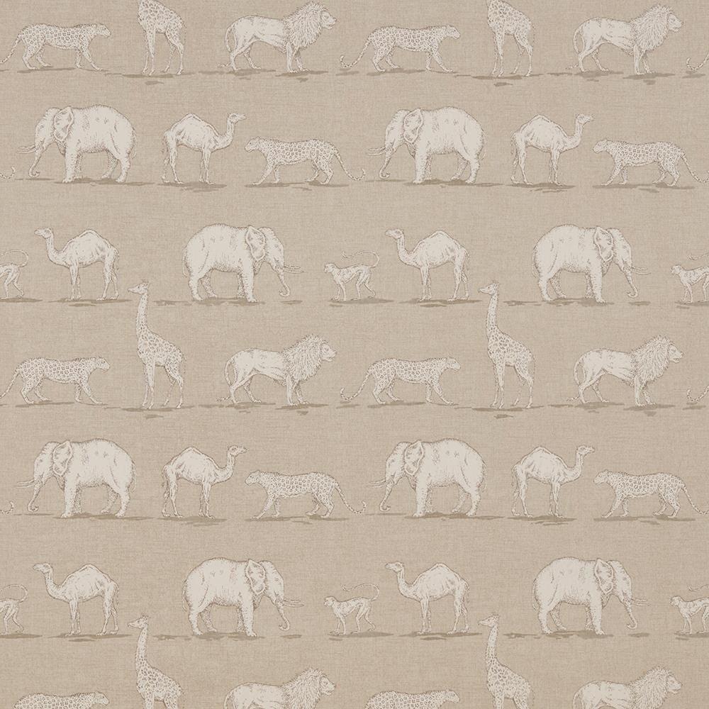 Linen - Prairie Animals By Slender Morris || In Stitches Soft Furnishings