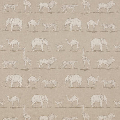 Linen - Prairie Animals By Slender Morris || In Stitches Soft Furnishings