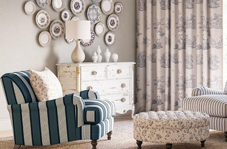 - Tiverton Stripe By Laura Ashley || In Stitches Soft Furnishings