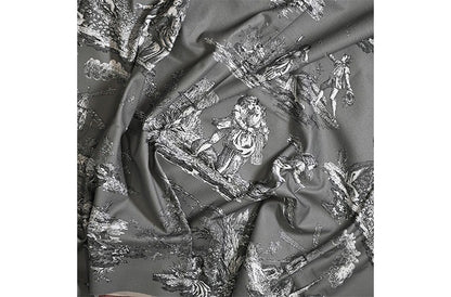 Charcoal - Toile By Laura Ashley || In Stitches Soft Furnishings