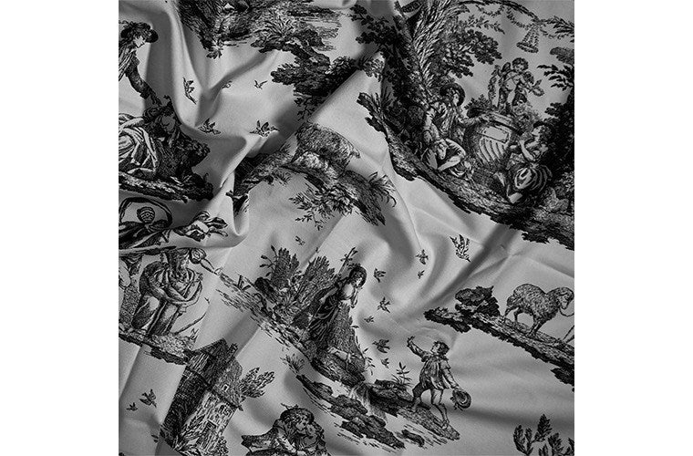 Ebony - Toile By Laura Ashley || In Stitches Soft Furnishings