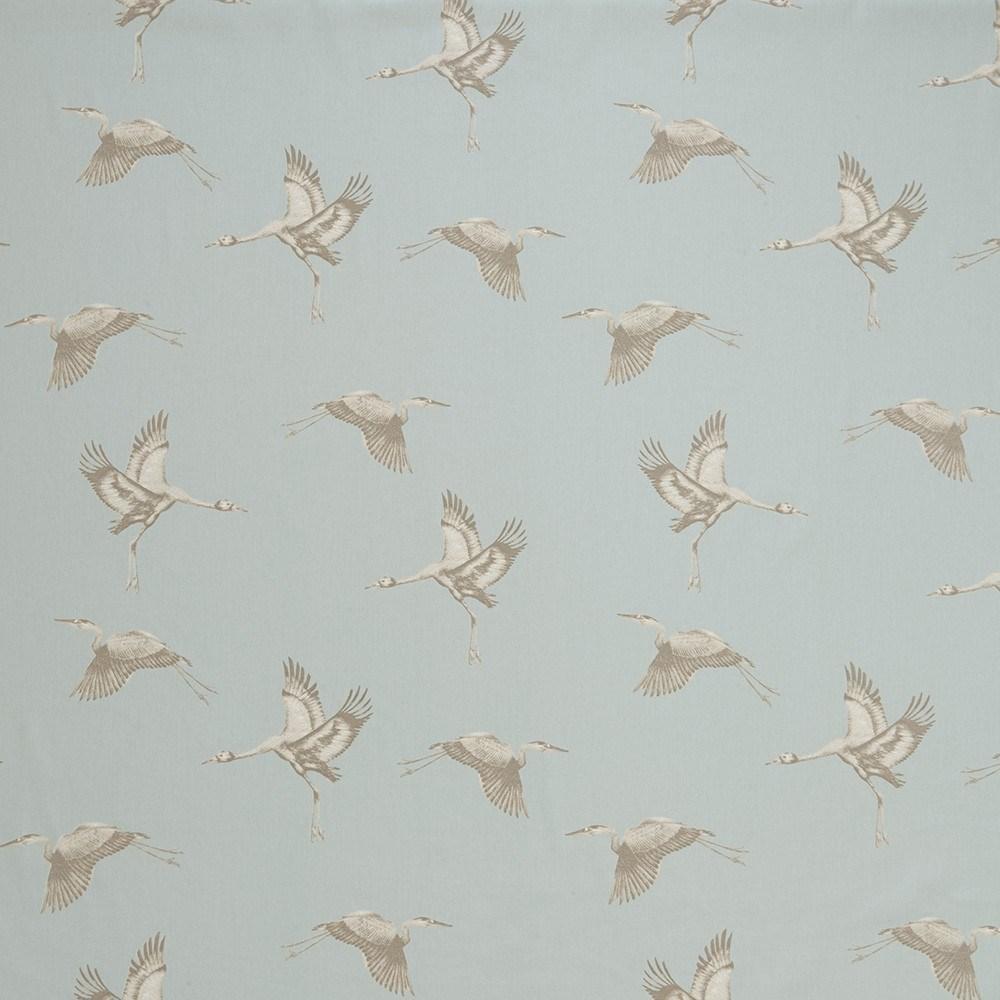 Duckegg - Cranes By ILIV || In Stitches Soft Furnishings