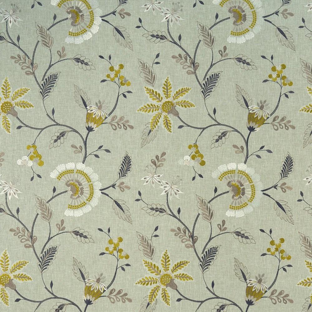 Chartreuse - Delamere By Clarke & Clarke || In Stitches Soft Furnishings