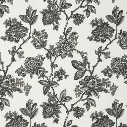 Ebony - Fleur By James Dunlop Textiles || In Stitches Soft Furnishings