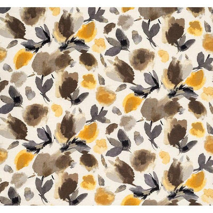 Golden - Flower Burst By James Dunlop Textiles || In Stitches Soft Furnishings