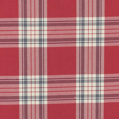 Red - Glenmore By Clarke & Clarke || In Stitches Soft Furnishings