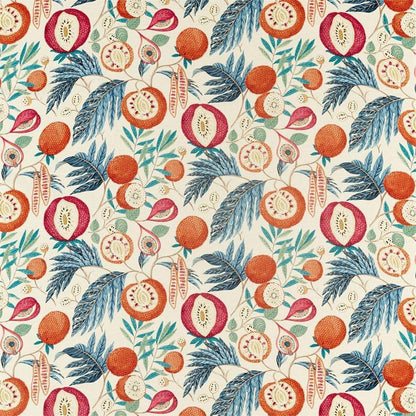 Indigo/Rambutan - Jackfruit By Sanderson || In Stitches Soft Furnishings