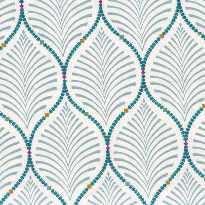 Bleu Paon - Jade By Camengo || In Stitches Soft Furnishings