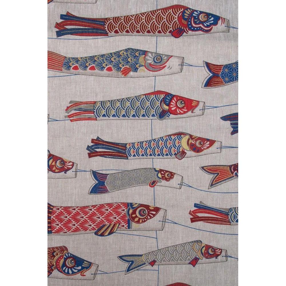 Multi - Koinobori By Raffles Textiles || In Stitches Soft Furnishings