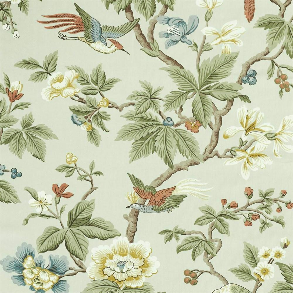 English Grey - Lophura By Sanderson || In Stitches Soft Furnishings