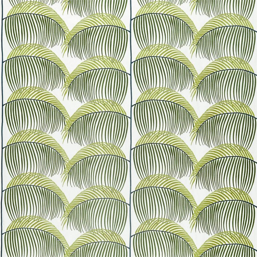 Lime - Manila Embroidery By Sanderson || In Stitches Soft Furnishings