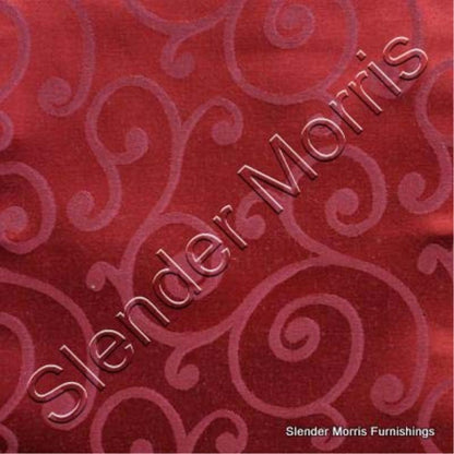 Burgundy - Pamplona Blockout 3 Pass By Slender Morris || In Stitches Soft Furnishings