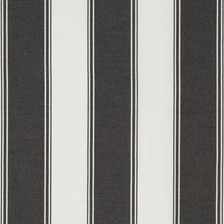 Ebony - Perennial Stripe By James Dunlop Textiles || In Stitches Soft Furnishings