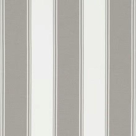 Stone - Perennial Stripe By James Dunlop Textiles || In Stitches Soft Furnishings
