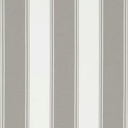 Stone - Perennial Stripe By James Dunlop Textiles || In Stitches Soft Furnishings