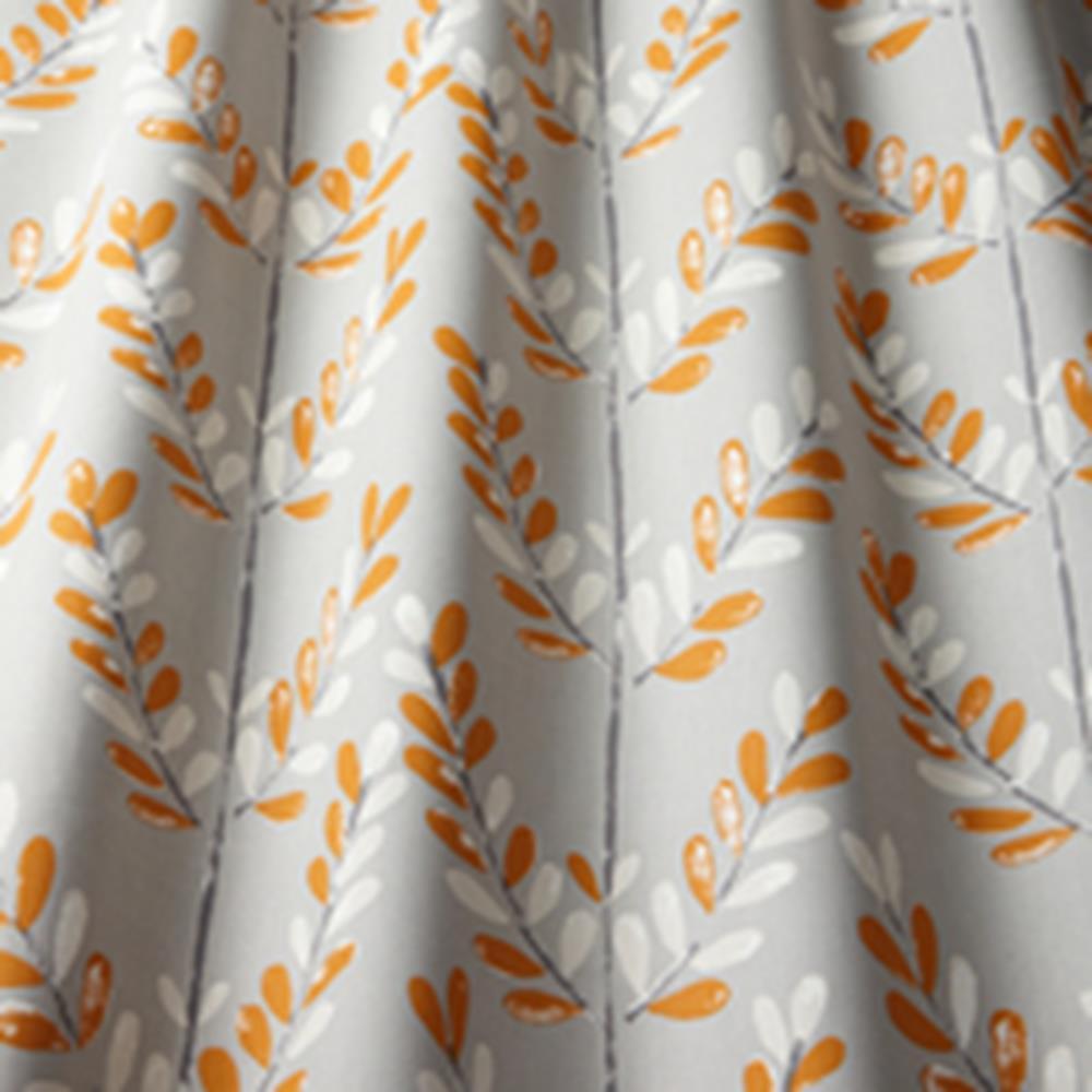 Tangerine - Scandi Sprig By ILIV || In Stitches Soft Furnishings