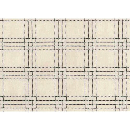 Black on white 1184/1 - Square Stitch 1184 By Laura & Kiran || In Stitches Soft Furnishings