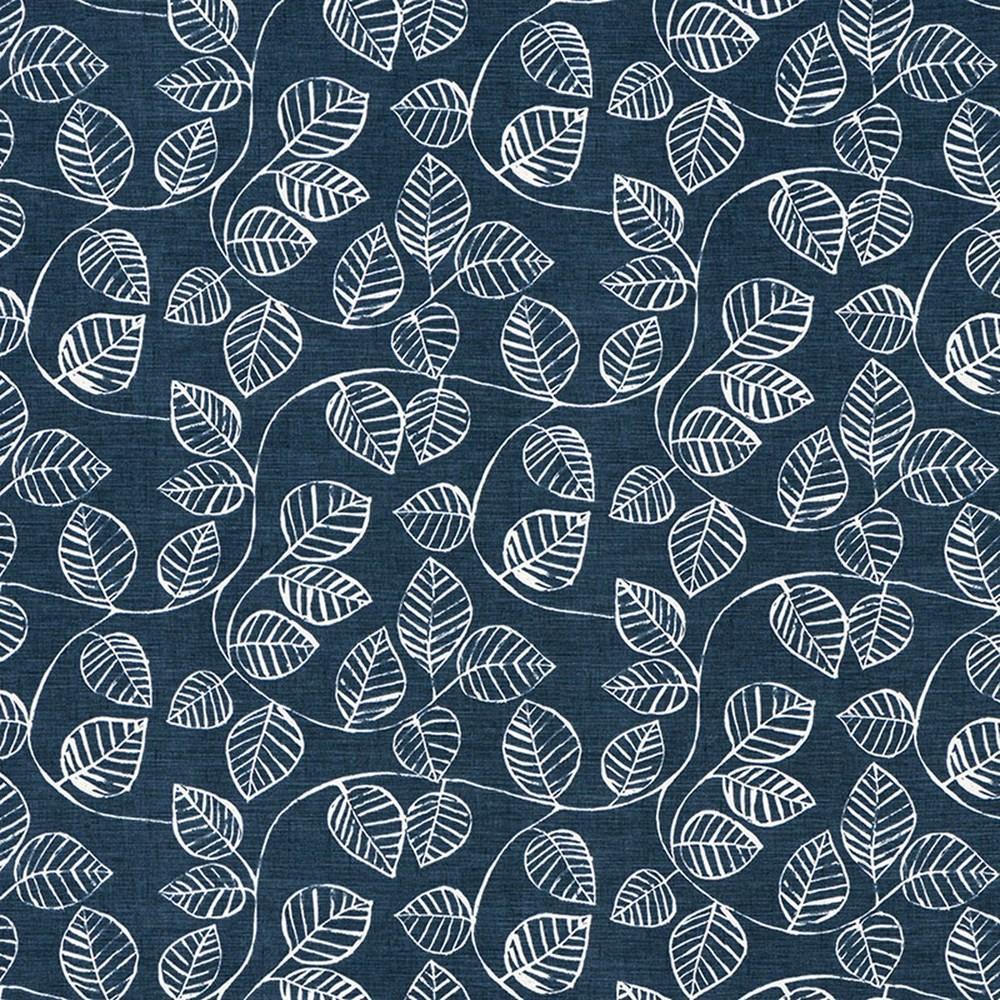 Indigo - Vine By James Dunlop Textiles || In Stitches Soft Furnishings