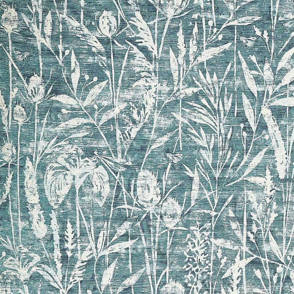Cobalt - Violet Grasses By Sanderson || In Stitches Soft Furnishings