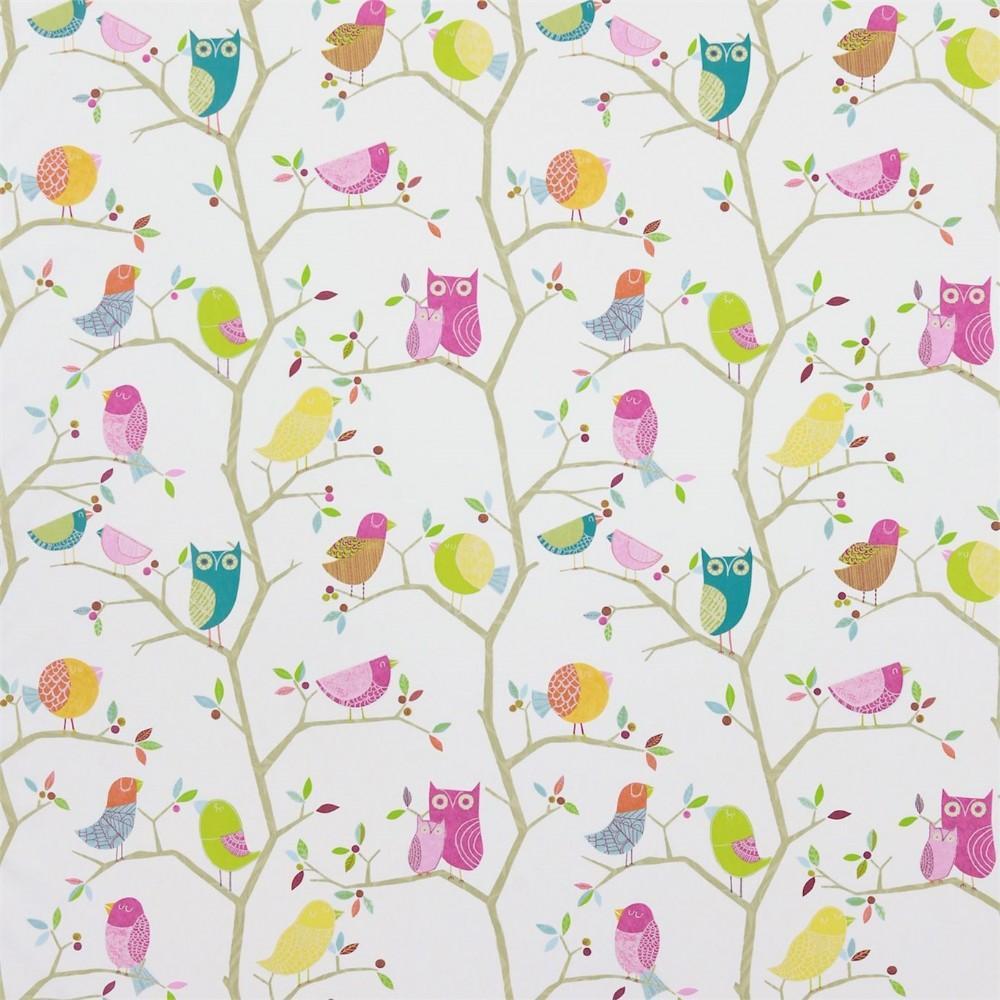 Pink - What A Hoot By Harlequin || In Stitches Soft Furnishings
